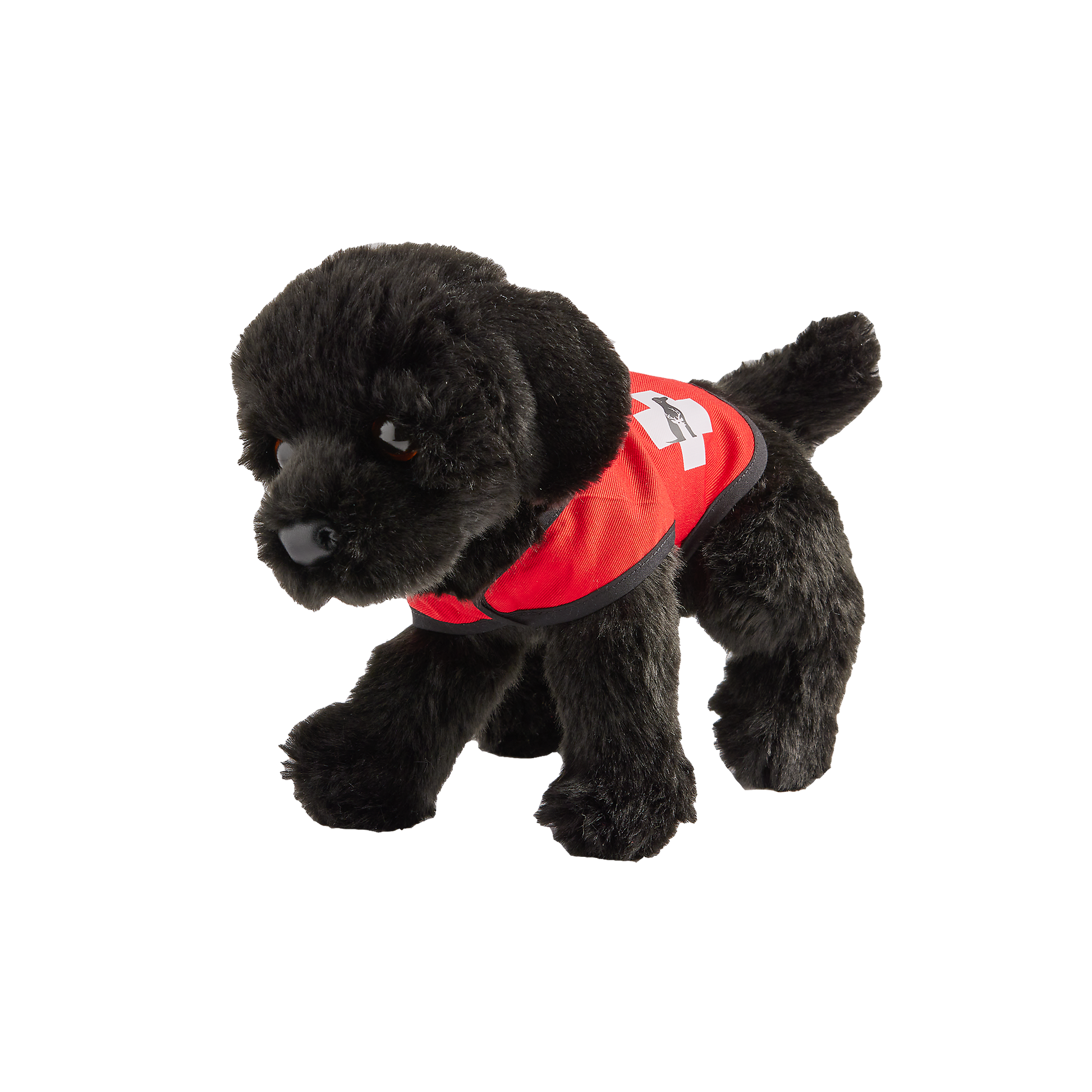 Black puppy stuffed animal hotsell