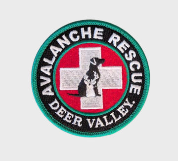 Avalanche Rescue Dog Patch