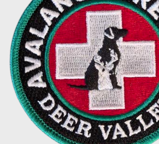 Avalanche Rescue Dog Patch