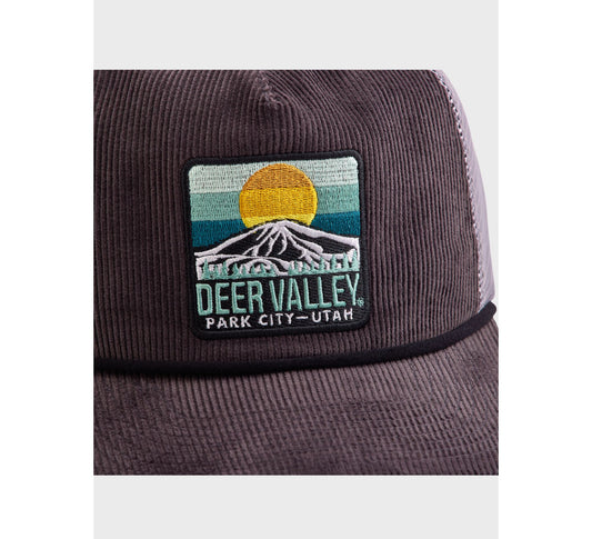 Bald Mt. Sunrise Corduroy Rope Trucker