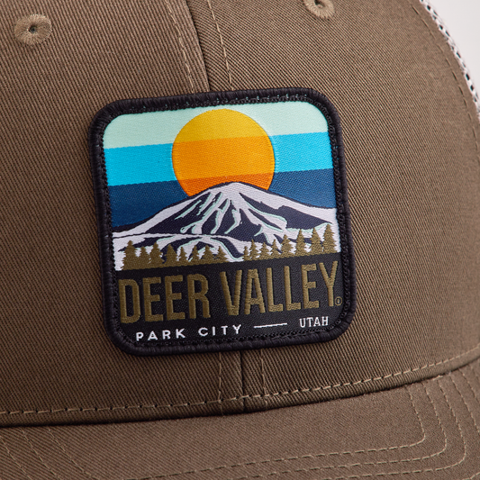 Bald Mt. Sunrise Trucker Cap