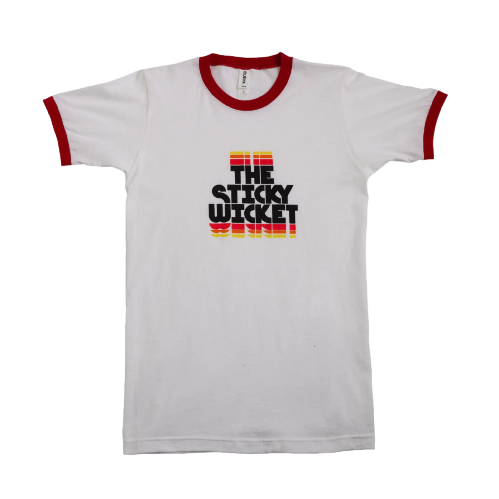 The Sticky Wicket Short Sleeve Ringer Tee