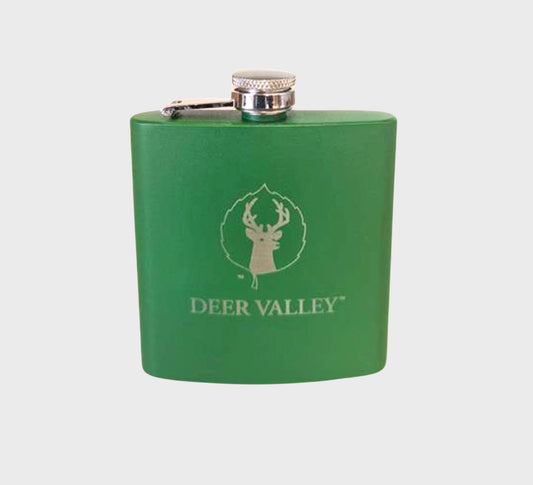 Engraved Powder Coated Flask
