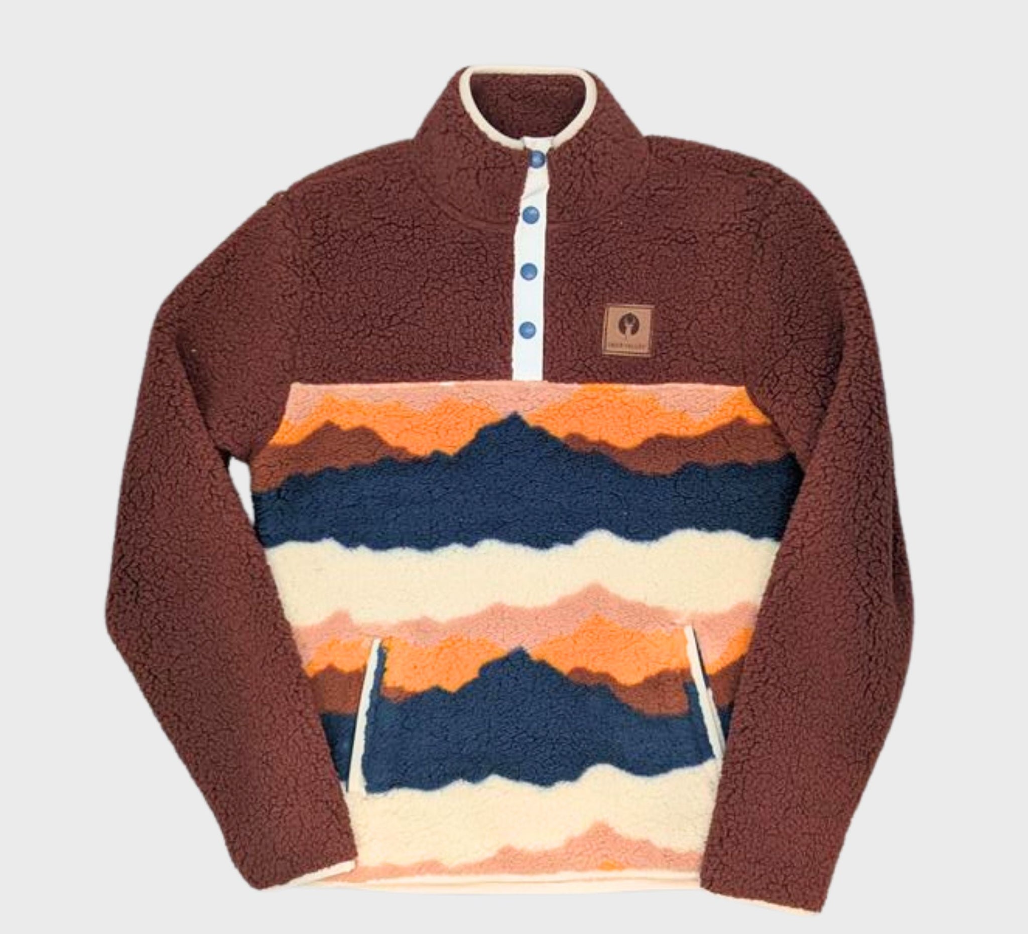 Retro Rockies Sherpa