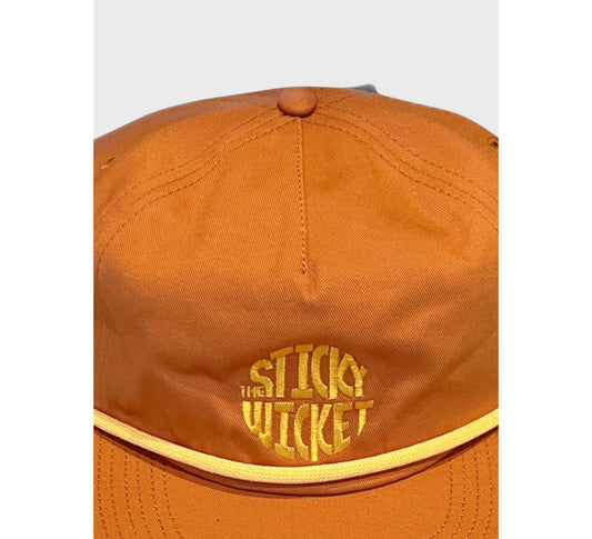 The Sticky Wicket- Rope Flat Brim Cap