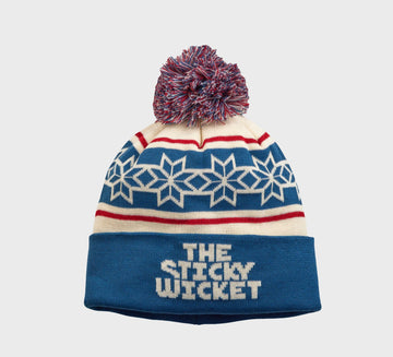 The Sticky Wicket- Snow Beanie