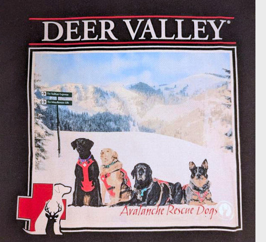 Avalanche Rescue Dog Long Sleeve Tee