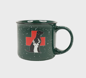 Avalanche Rescue Dog Campfire Mug