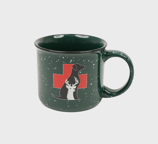 Avalanche Rescue Dog Campfire Mug