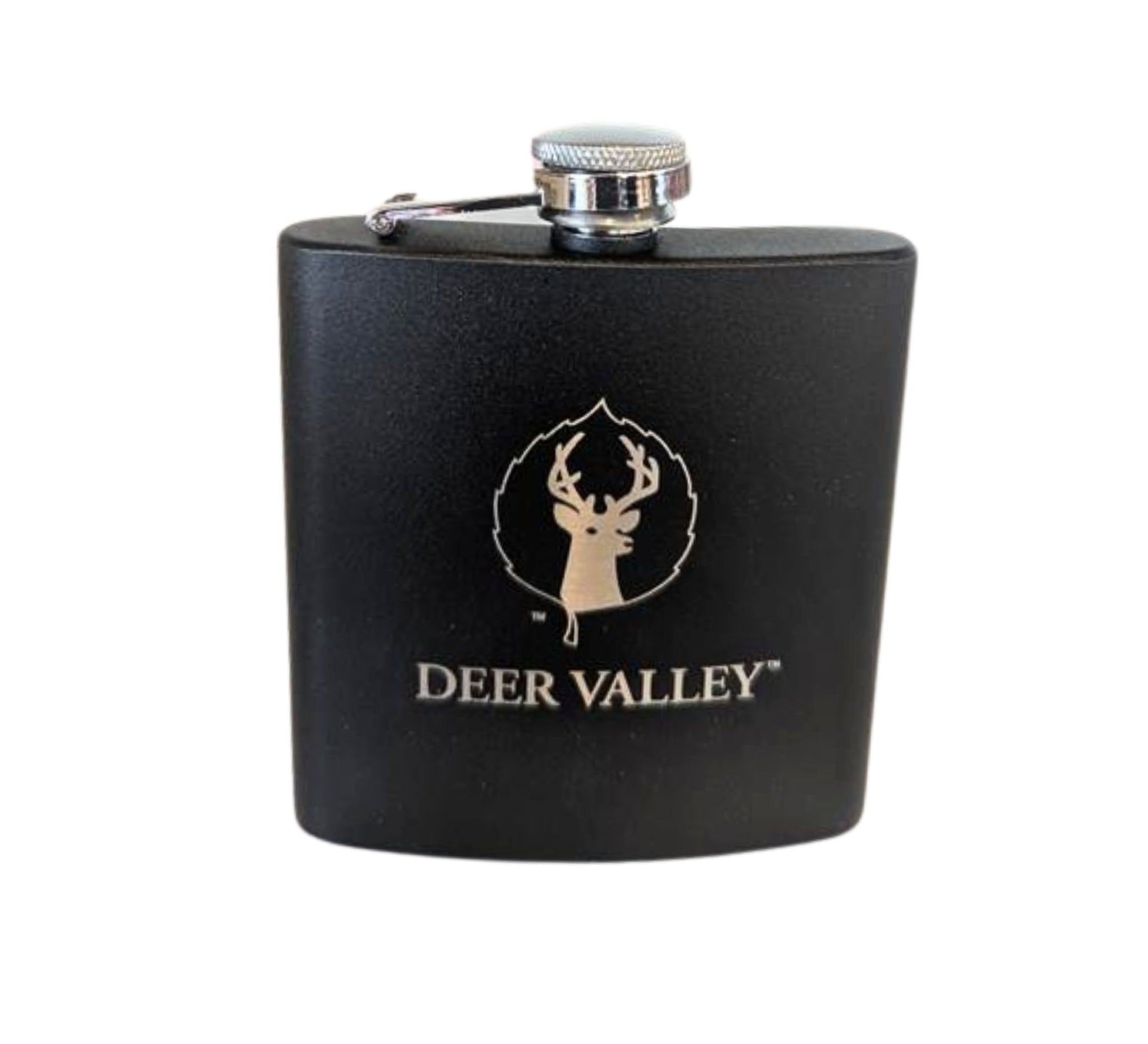 Engraved Powder Coated Flask