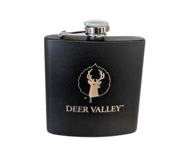 Engraved Powder Coated Flask