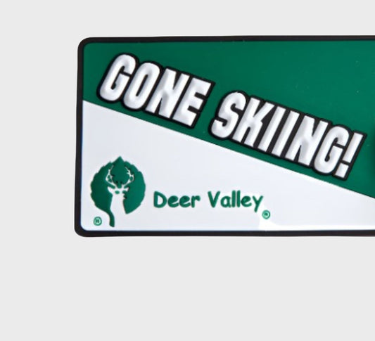 Gone Skiing! - Luggage Tag