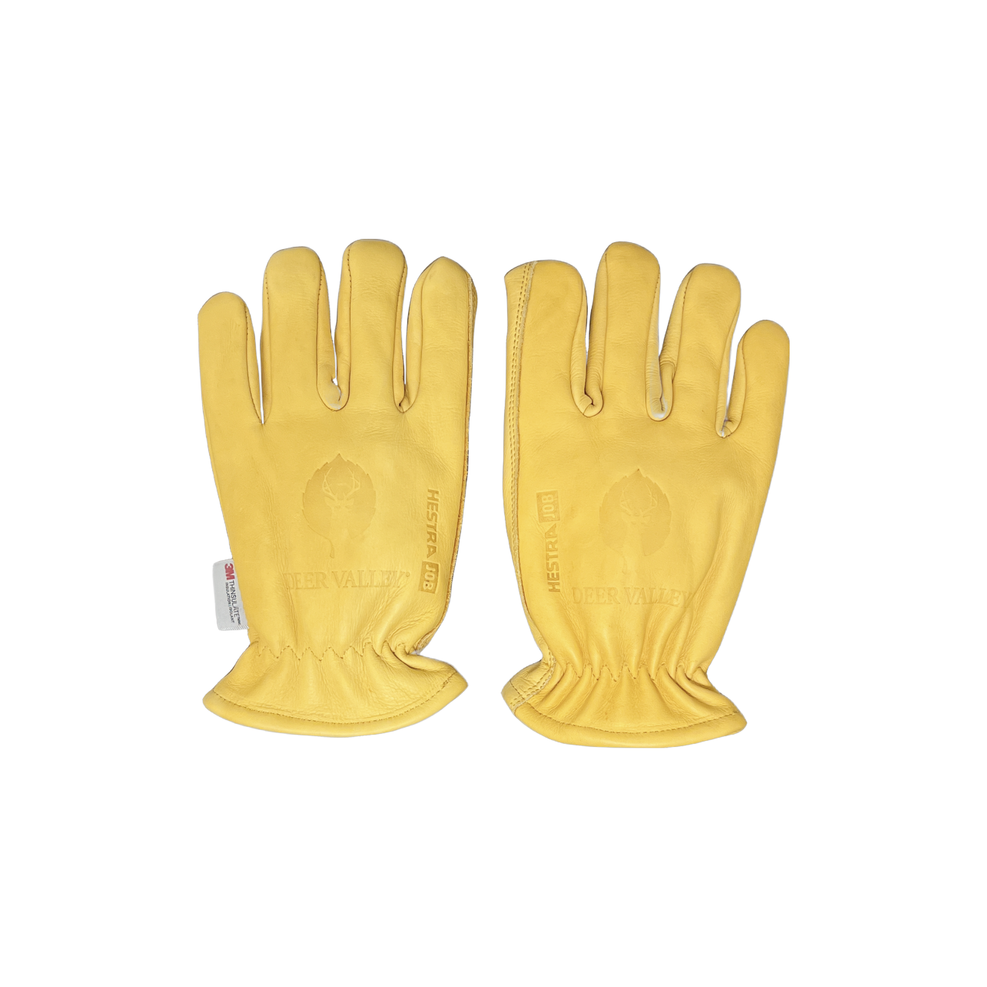 Hestra driver gloves with deer valley logo