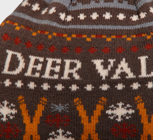 Annual Holiday Beanie- Skis