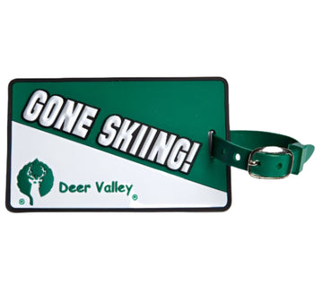 Gone Skiing! - Luggage Tag