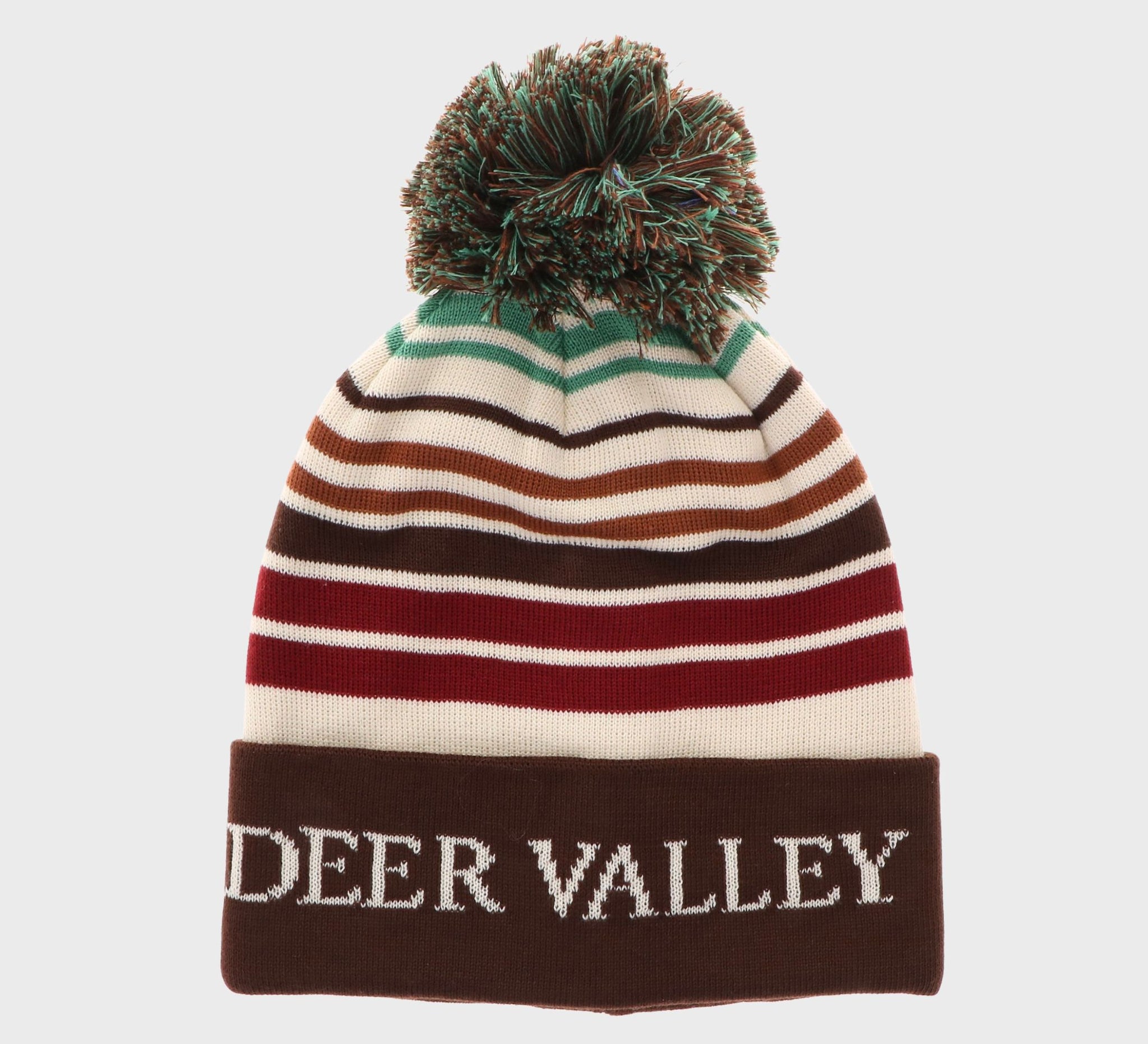 Mountain Brown Stripe Beanie