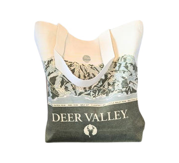 Mountain Canvas Tote Bag
