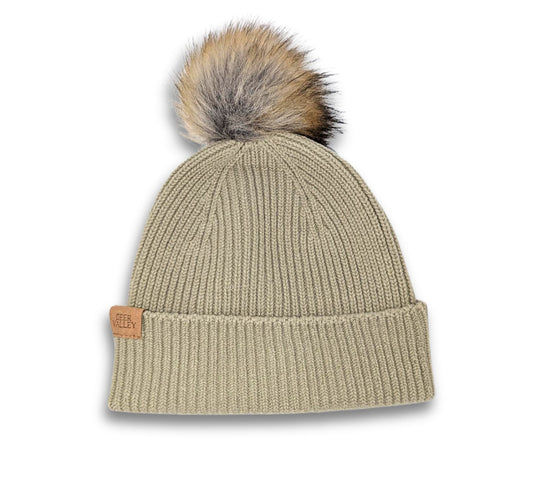 Deer Valley Pom Beanie