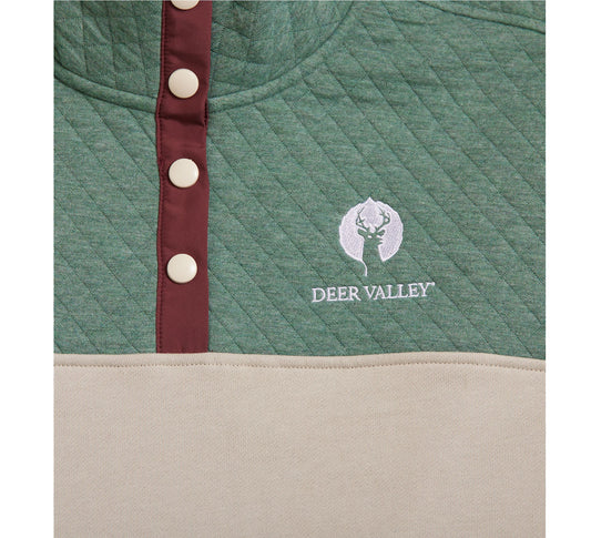 Evergreen Quilted Fleece
