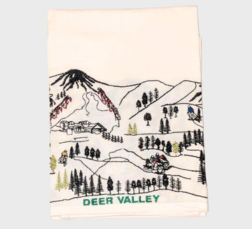 Scenes of the Mountain Tea Towel