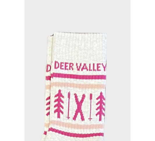 Youth Skis and Trees Socks