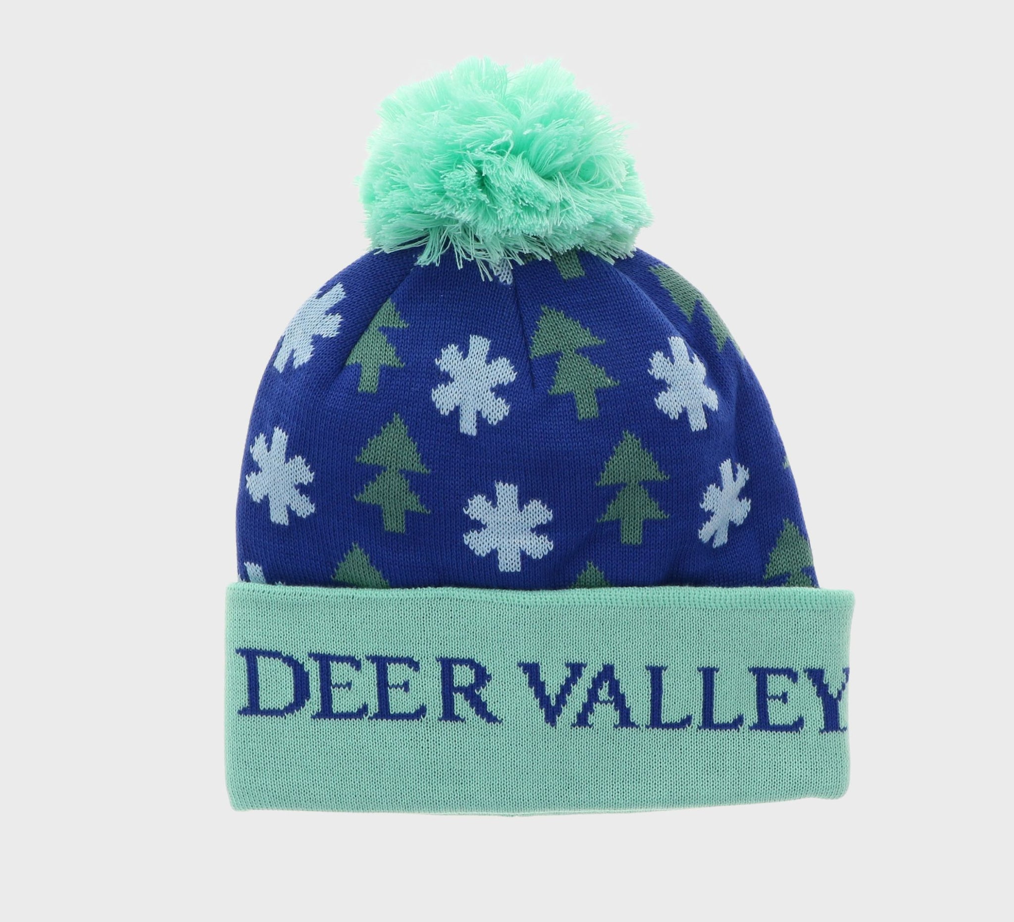 Snowflake in Trees Youth Beanie