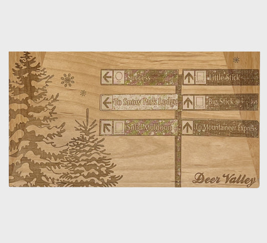 Trail Sign Frame- 5"x7"