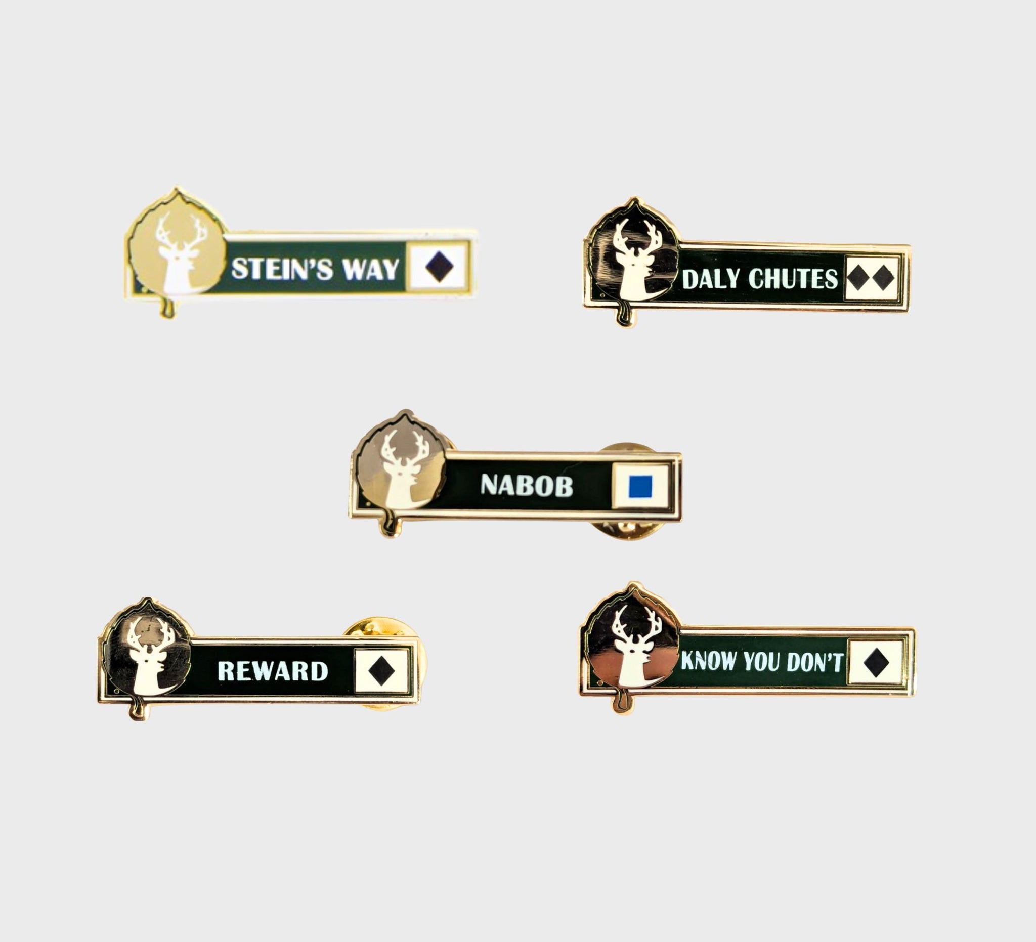 Trail Sign Pins