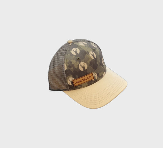 Youth Camo Logo Cap